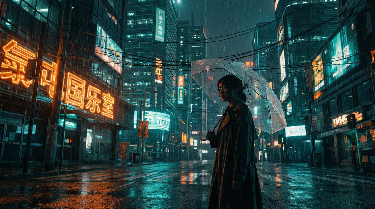 91都市夜景短视频